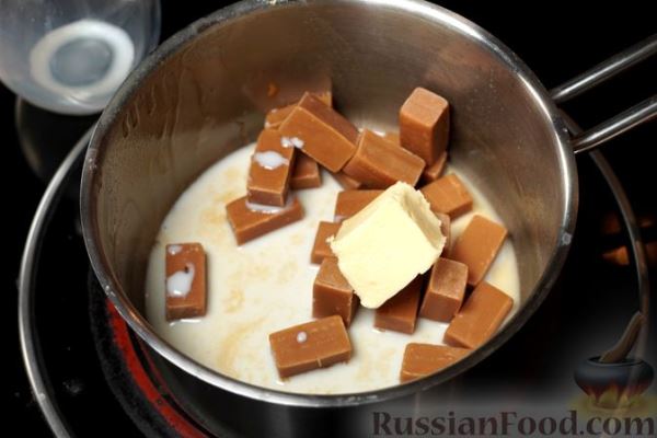 Кекс «Ириска» с глазурью