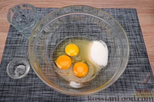 Клафути с голубикой