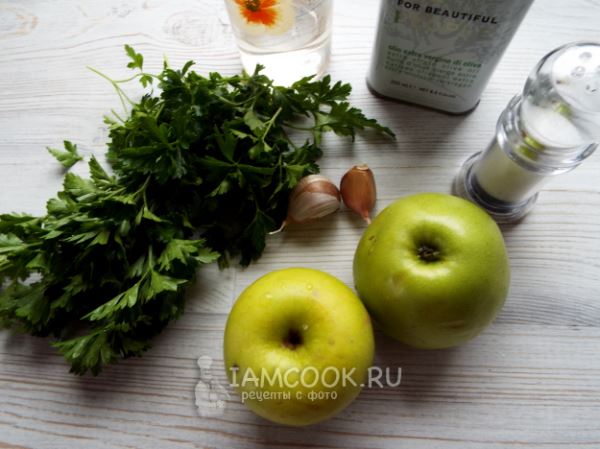 Яблочный соус к мясу