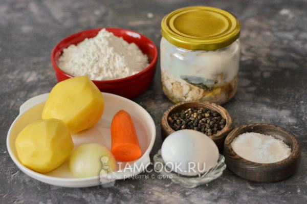 Суп с клецками с тушенкой