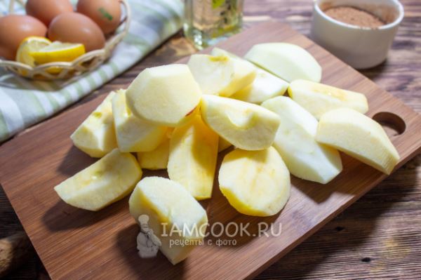 ПП брауни с яблоком