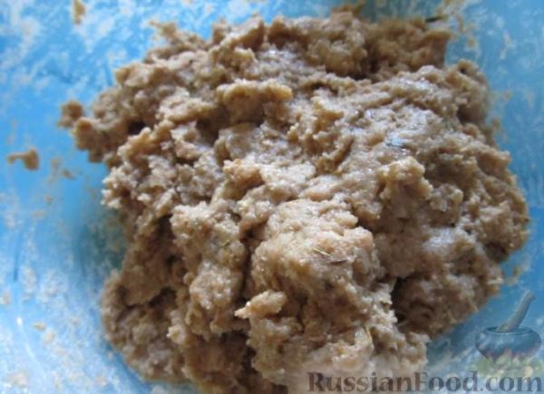 Фокачча из цельнозерновой муки, с виноградом