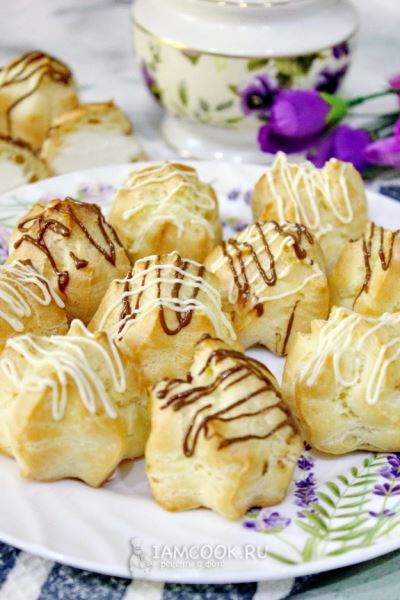Профитроли с маскарпоне