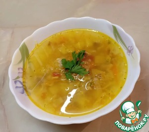 Летние щи из молодой капусты