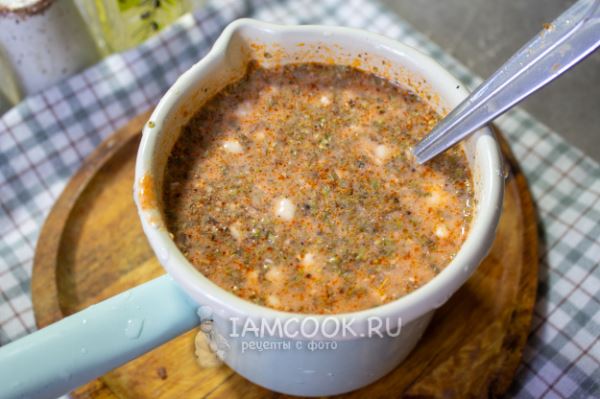 Куриные тефтели в томатно-сметанном соусе