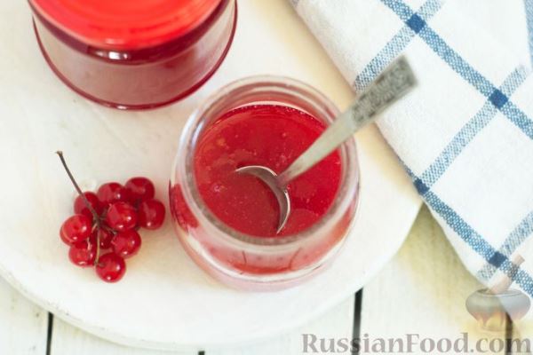 Протёртая калина с сахаром на зиму (без варки)