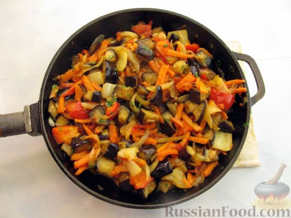 Аджапсандали (овощное рагу)