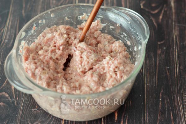 ПП запеканка из фарша в духовке