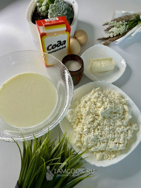 Домашний сыр из творога и молока с яйцом
