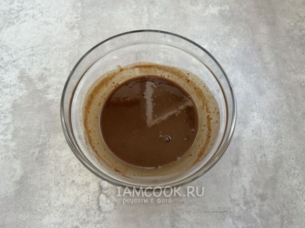 Десерт с шоколадом и маршмеллоу в духовке