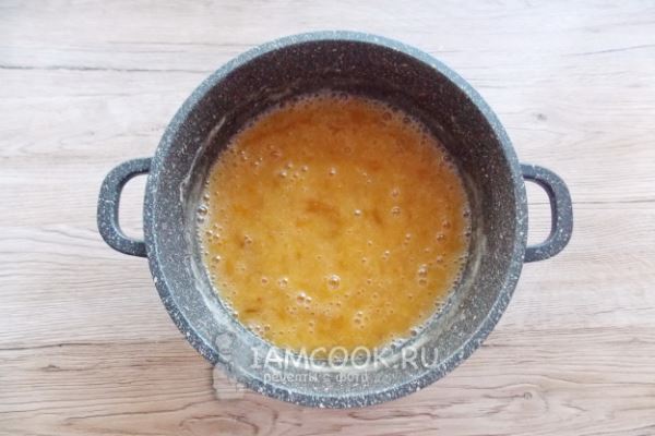 Джем из желтой сливы с агар-агаром
