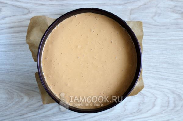 Чизкейк с варёной сгущенкой