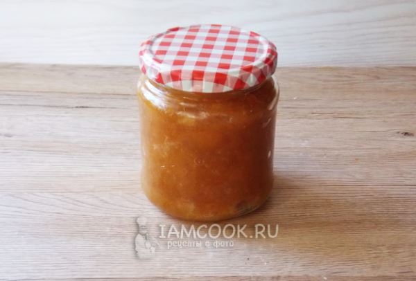 Джем из желтой сливы с агар-агаром