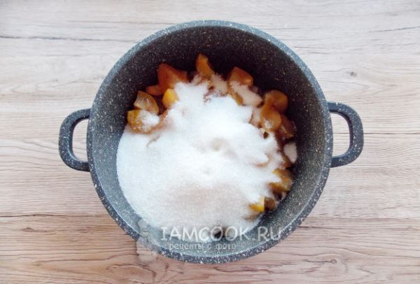 Джем из желтой сливы с агар-агаром