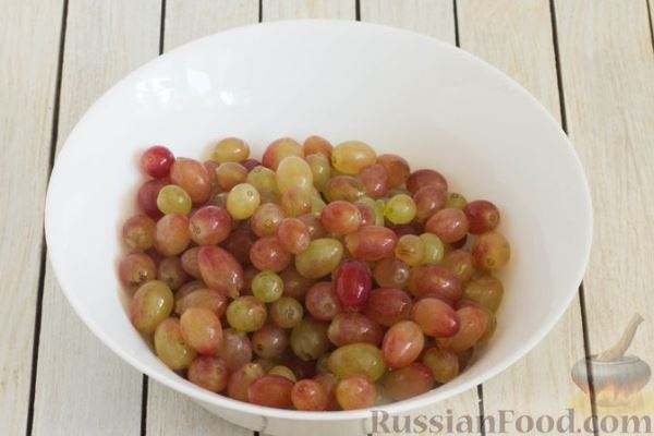 Желе из винограда на агар-агаре (на зиму)