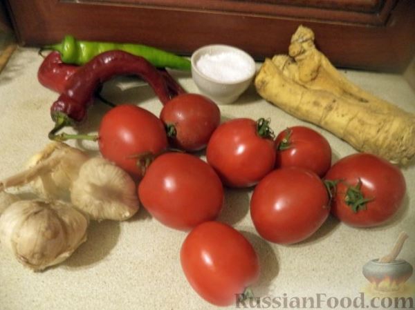 Аджика «Хреновина» сырая