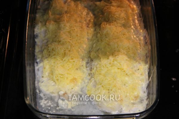 Филе пангасиуса в духовке с сыром