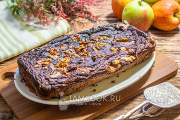 ПП брауни с яблоком
