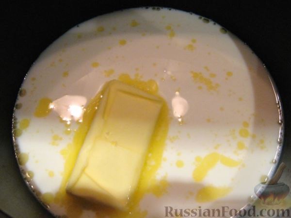 Картофельное пюре с хреном и молоком