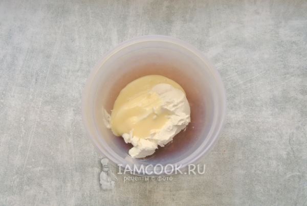Профитроли с маскарпоне