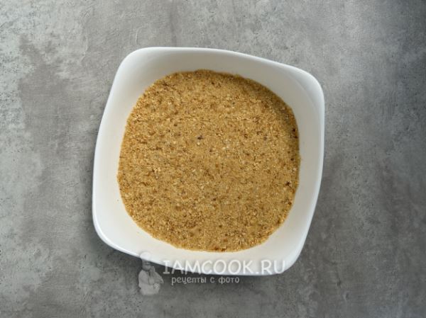 Десерт с шоколадом и маршмеллоу в духовке